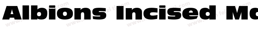 Albions Incised Masthead字体转换